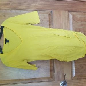 Moda international Yellow tunic
